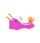 ほんわかウミウシ（個別スタンプ：3）