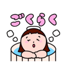 【かわいい女の子】毎日使いやすいスタンプ（個別スタンプ：34）