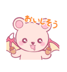 くまドラ！（個別スタンプ：6）