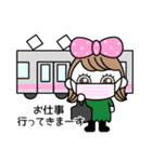 りぼんOLは激務（個別スタンプ：5）