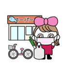 りぼんOLは激務（個別スタンプ：14）