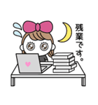 りぼんOLは激務（個別スタンプ：22）