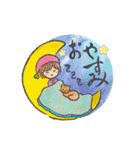 和服ガールの日常スタンプ（個別スタンプ：8）