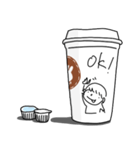 ひとことコーヒー（個別スタンプ：4）