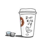 ひとことコーヒー（個別スタンプ：9）