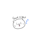 まゆげのあるねこ（個別スタンプ：2）