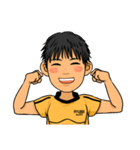 ラグビー少年 リュウ①（個別スタンプ：1）