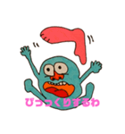 かぶりたくてかぶるくん（個別スタンプ：3）