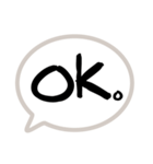 返事はだいじ（個別スタンプ：1）