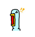 水色のやつと仲間たち（個別スタンプ：3）