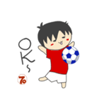 mihoのサッカーしょうねんNo.70（個別スタンプ：5）