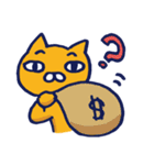 たらふくネコと気になる生活。（個別スタンプ：17）
