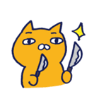 たらふくネコと気になる生活。（個別スタンプ：19）