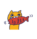 たらふくネコと気になる生活。（個別スタンプ：35）