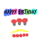 HAPPY〜Birthday（個別スタンプ：3）