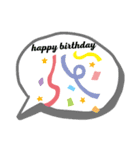 HAPPY〜Birthday（個別スタンプ：5）