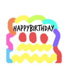 HAPPY〜Birthday（個別スタンプ：7）