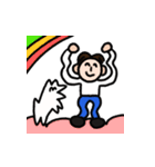 私は今日はあなたがいるから幸せです。（個別スタンプ：9）