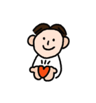 私は今日はあなたがいるから幸せです。（個別スタンプ：10）