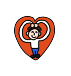 私は今日はあなたがいるから幸せです。（個別スタンプ：12）