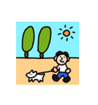 私は今日はあなたがいるから幸せです。（個別スタンプ：15）