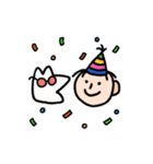 私は今日はあなたがいるから幸せです。（個別スタンプ：27）