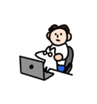 私は今日はあなたがいるから幸せです。（個別スタンプ：28）