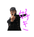 あご長い奴（個別スタンプ：1）