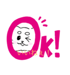第1弾 ねこなんかい！！！（個別スタンプ：3）