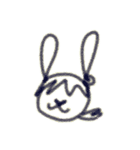 ラビット(๑´×`๑)（個別スタンプ：5）