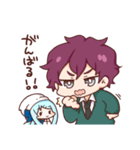 ログとおぎもせんせい（個別スタンプ：35）