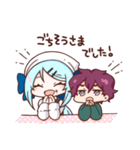 ログとおぎもせんせい（個別スタンプ：39）