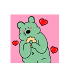 ほんわかクマオリジナルキャラ（個別スタンプ：7）