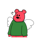 ほんわかクマオリジナルキャラ（個別スタンプ：8）
