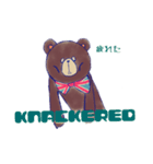 British Slang Bear（個別スタンプ：7）