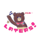 British Slang Bear（個別スタンプ：13）