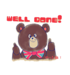 British Slang Bear（個別スタンプ：14）