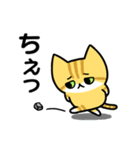 すねねこ（個別スタンプ：4）