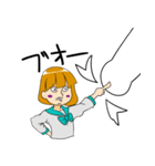 感情系女子（個別スタンプ：6）