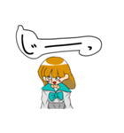 感情系女子（個別スタンプ：9）