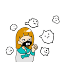 感情系女子（個別スタンプ：15）