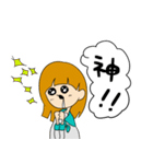 感情系女子（個別スタンプ：34）