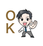 Go go！ メンズ（個別スタンプ：3）