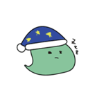 オバケっぽいヘビ（個別スタンプ：3）