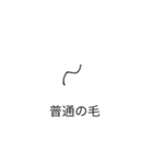 毛系（個別スタンプ：1）