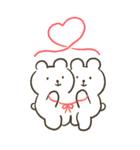 なかよしくまちゃんのBIGスタンプ（個別スタンプ：11）