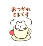 なかよしくまちゃんのBIGスタンプ（個別スタンプ：27）