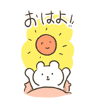 なかよしくまちゃんのBIGスタンプ（個別スタンプ：28）
