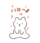 なかよしくまちゃんのBIGスタンプ（個別スタンプ：35）
