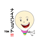 ザゴルフメモスタンプ（個別スタンプ：4）